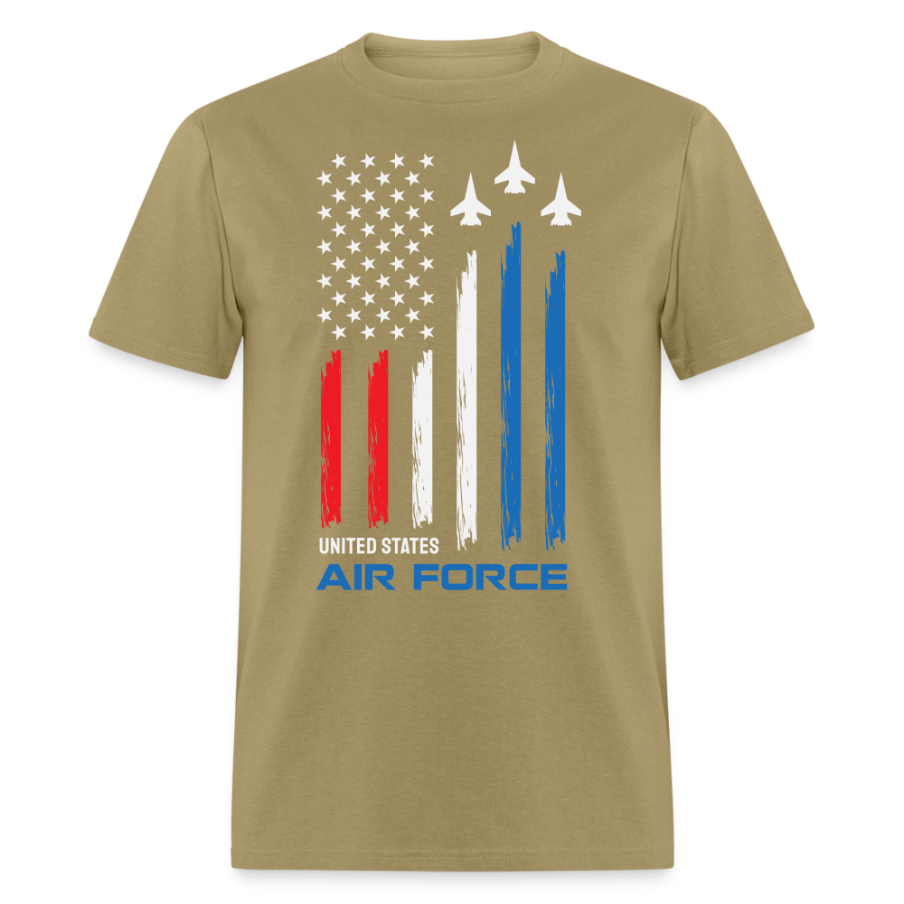 United States Air Force T-Shirt Color: khaki