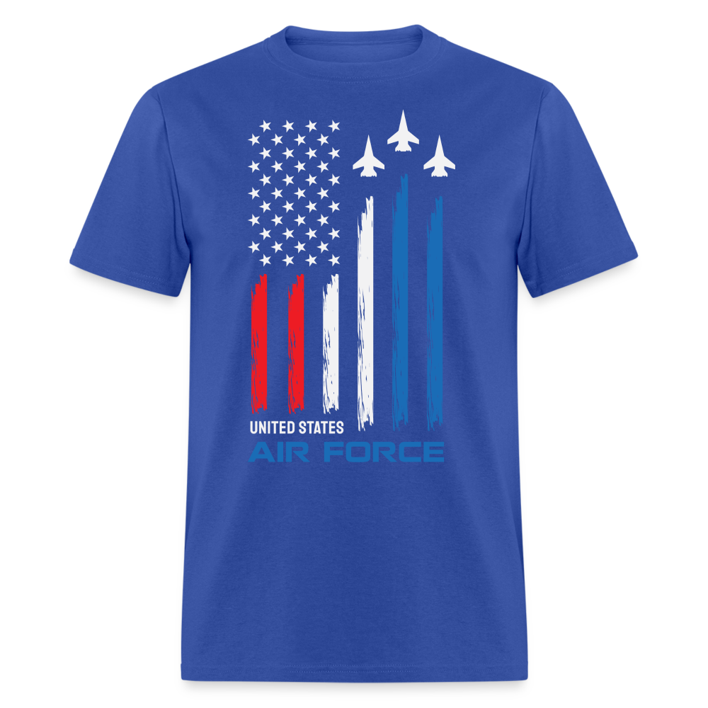 United States Air Force T-Shirt Color: royal blue