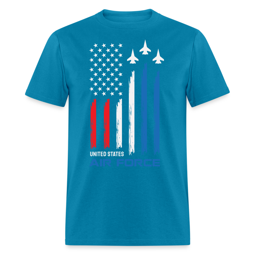 United States Air Force T-Shirt Color: turquoise