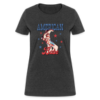 American Babe T-Shirt Color: heather black