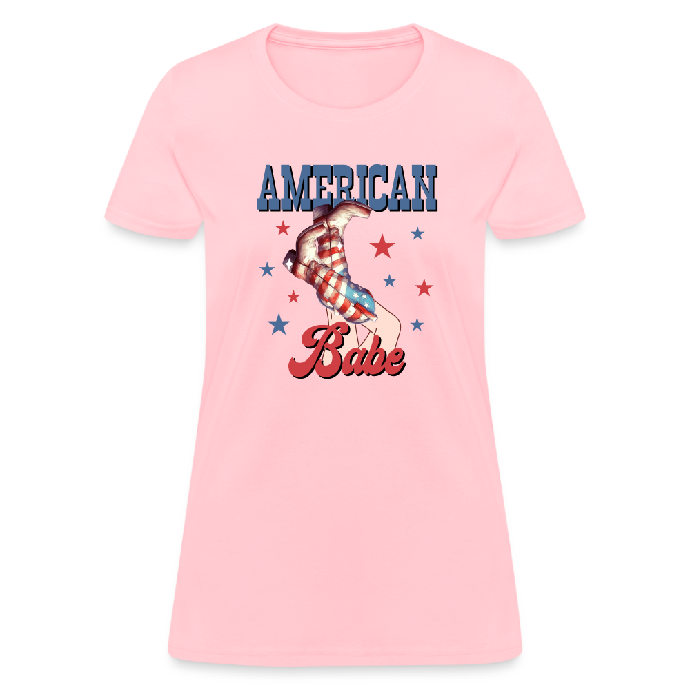 American Babe T-Shirt Color: pink