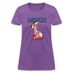 American Babe T-Shirt Color: purple heather