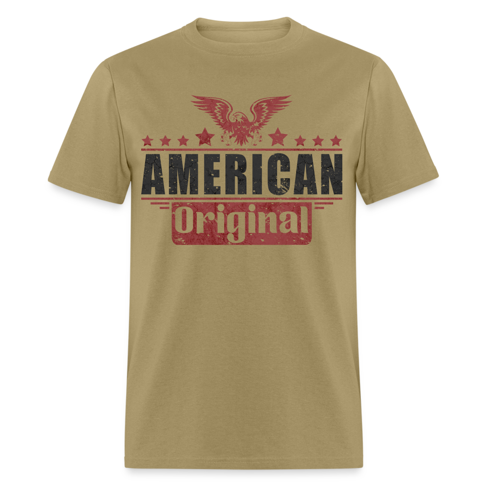 American Original T-Shirt Color: khaki