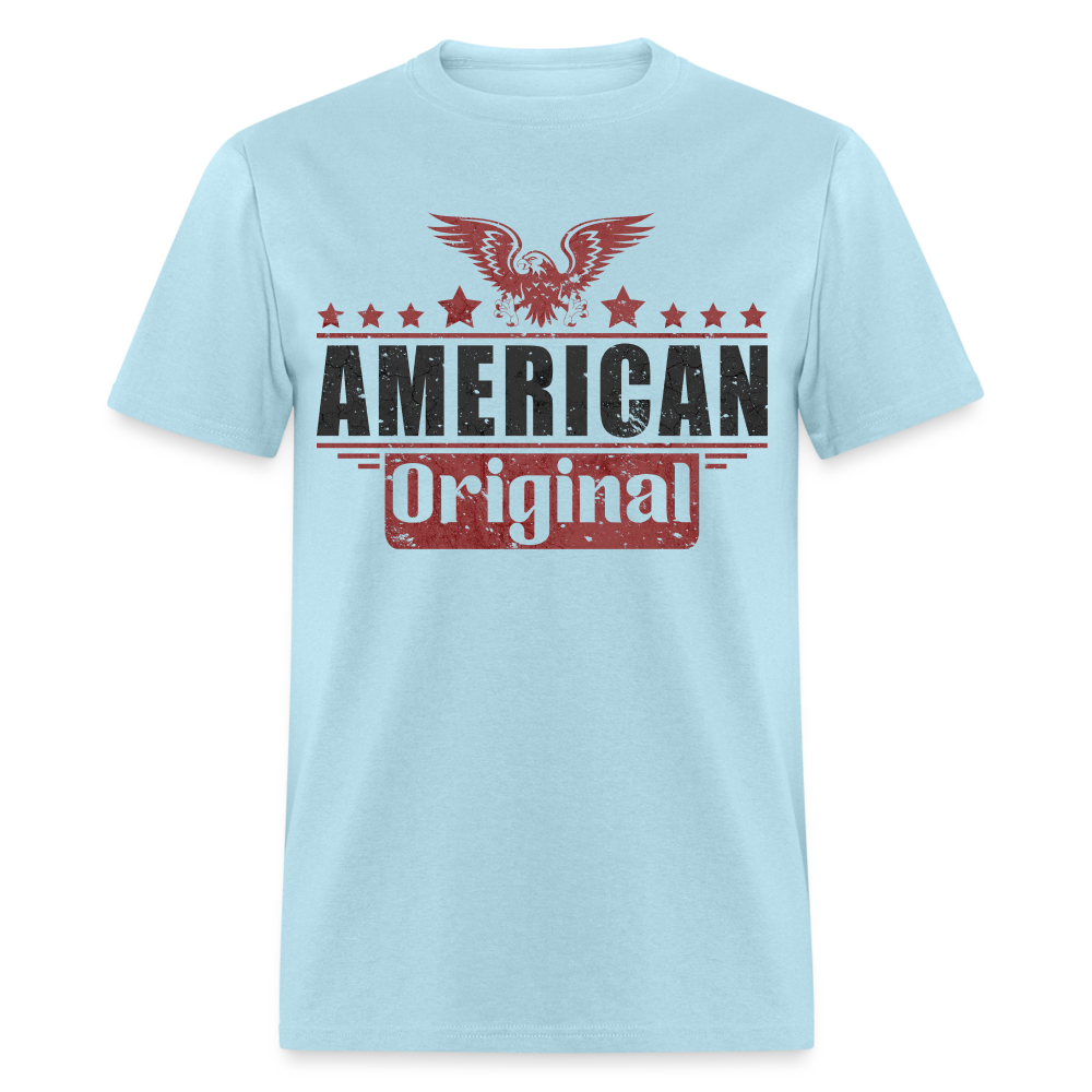 American Original T-Shirt Color: powder blue