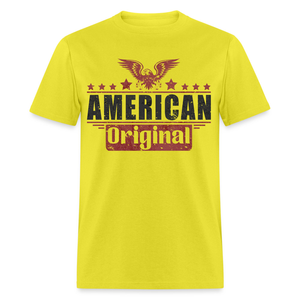 American Original T-Shirt Color: yellow