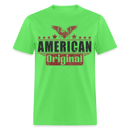American Original T-Shirt Color: kiwi