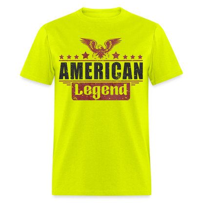 American Legend T-Shirt Color: safety green