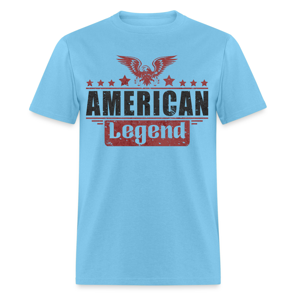 American Legend T-Shirt Color: aquatic blue