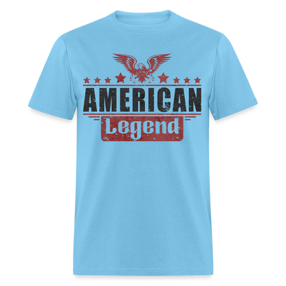 American Legend T-Shirt Color: aquatic blue