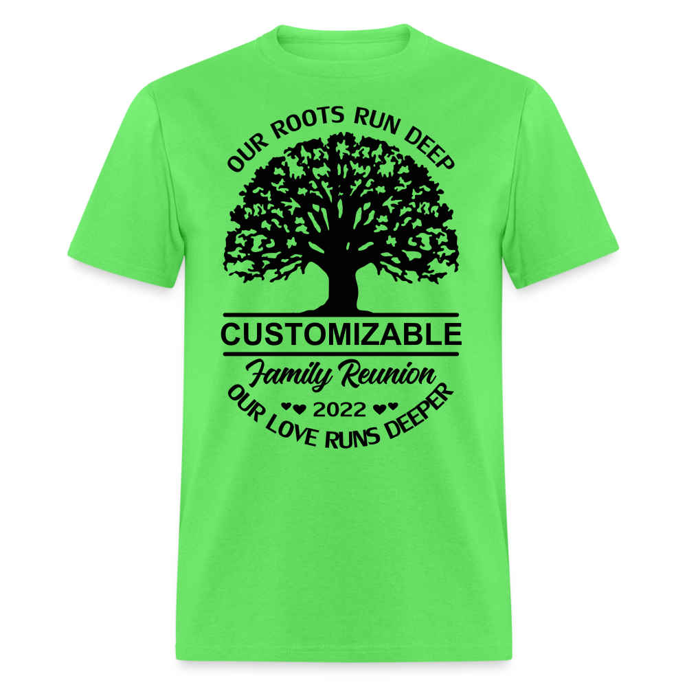 2022 Family Reunion T-Shirt Our Roots Run Deep – Comphies