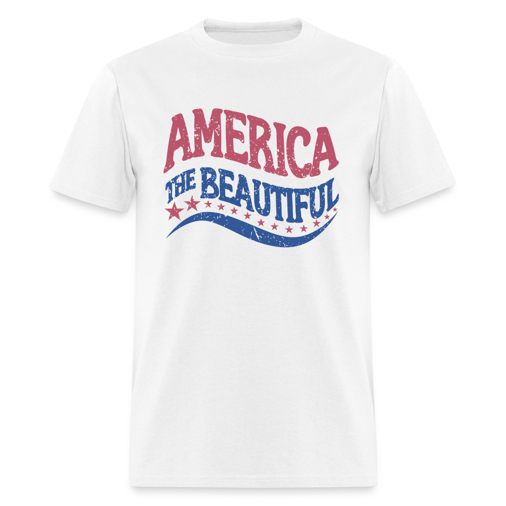 American The Beautiful T-Shirt Color: white