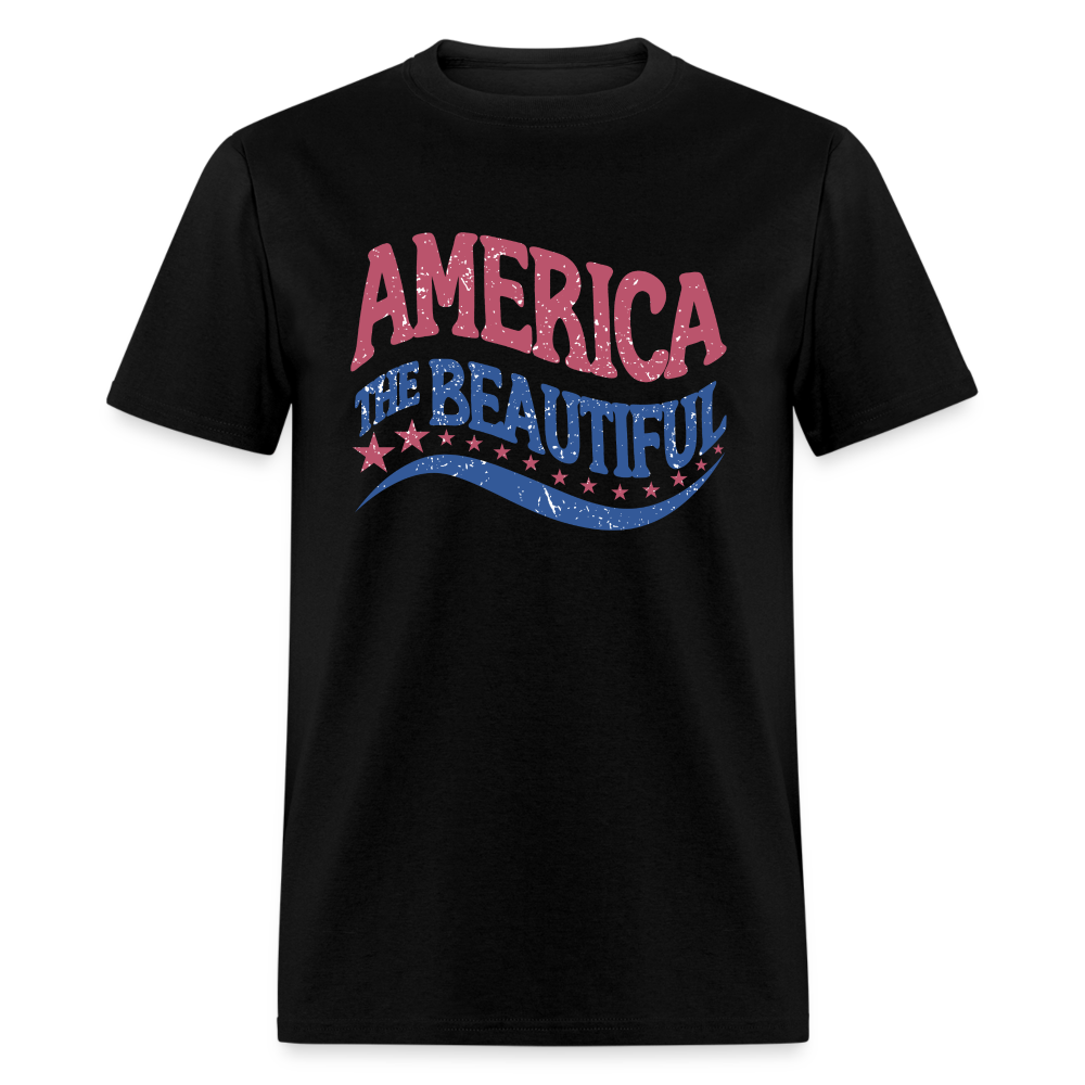 American The Beautiful T-Shirt Color: black