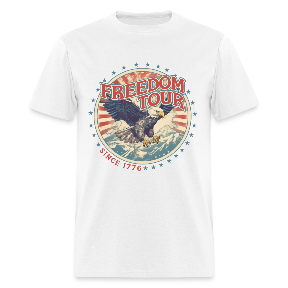 Freedom Tour Since 1776 T-Shirt Color: white