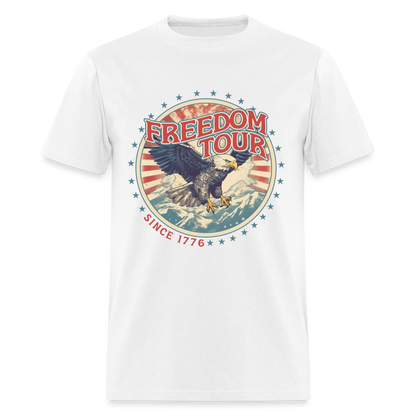 Freedom Tour Since 1776 T-Shirt Color: white