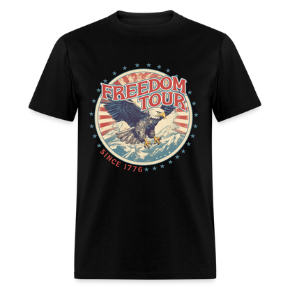 Freedom Tour Since 1776 T-Shirt Color: black