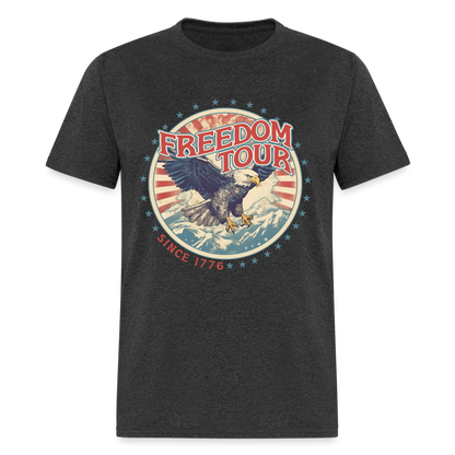 Freedom Tour Since 1776 T-Shirt Color: heather black