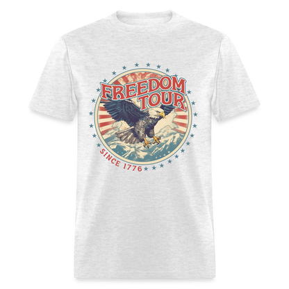 Freedom Tour Since 1776 T-Shirt Color: light heather gray