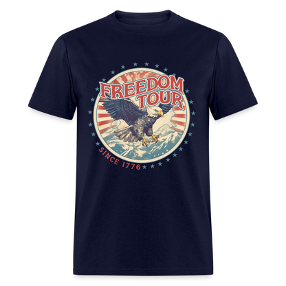 Freedom Tour Since 1776 T-Shirt Color: navy