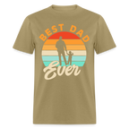 Best Dad Ever T-Shirt (Small Child) Color: khaki