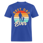 Best Dad Ever T-Shirt (Small Child) Color: royal blue