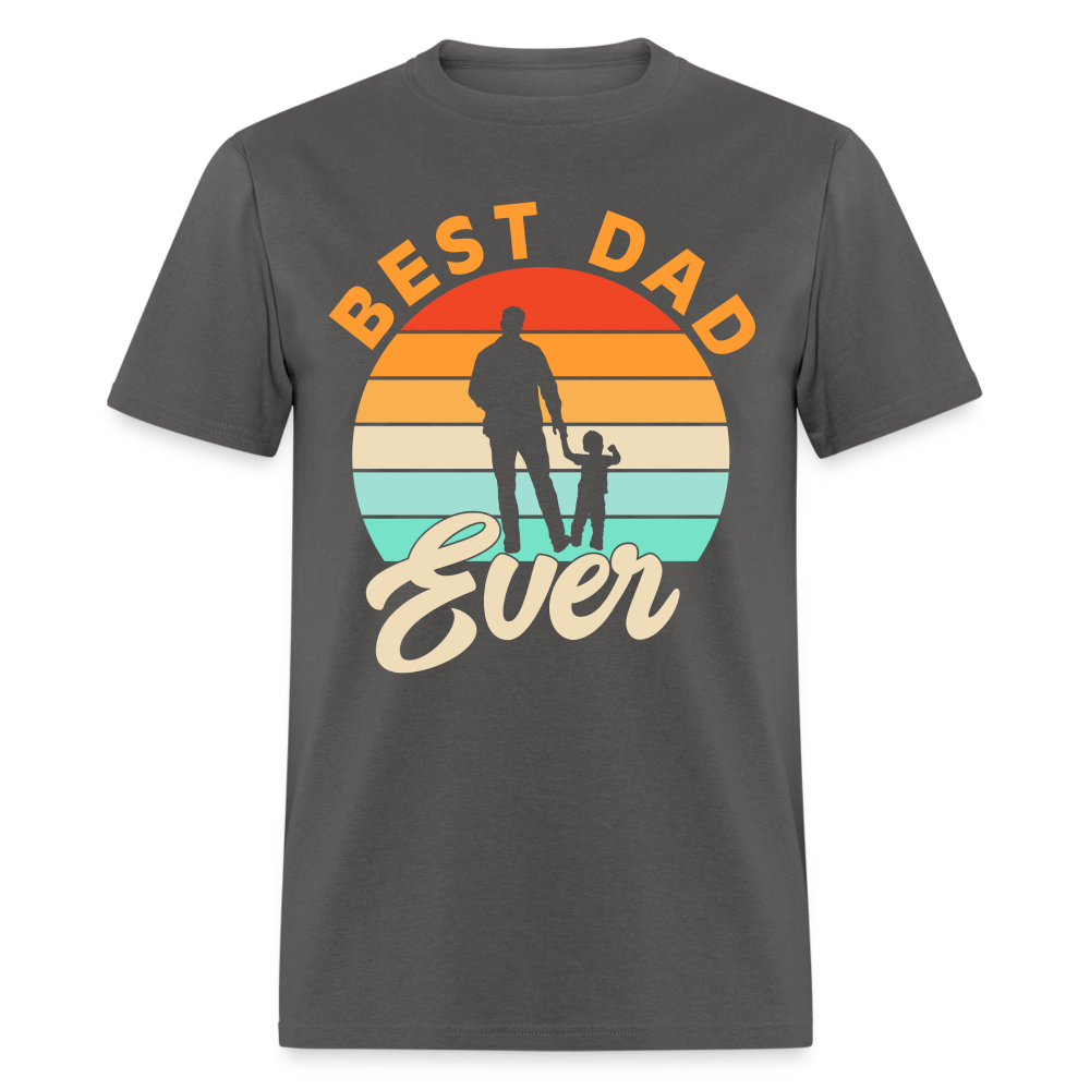 Best Dad Ever T-Shirt (Small Child) Color: charcoal
