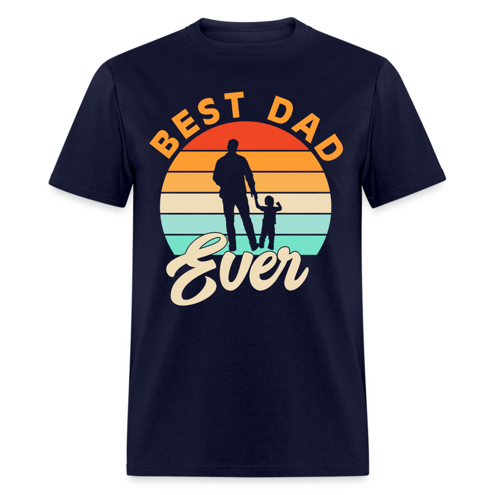 Best Dad Ever T-Shirt (Small Child) Color: navy