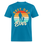 Best Dad Ever T-Shirt (Small Child) Color: turquoise