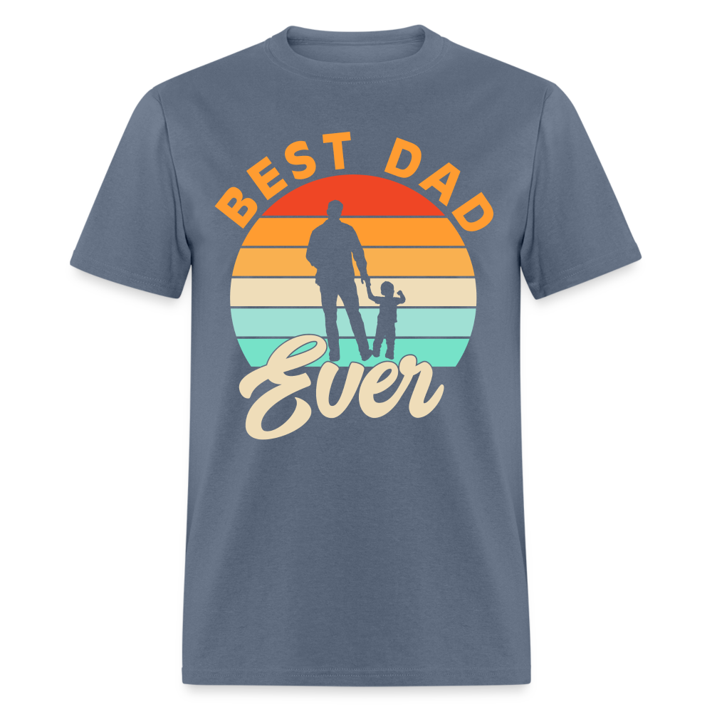 Best Dad Ever T-Shirt (Small Child) Color: denim