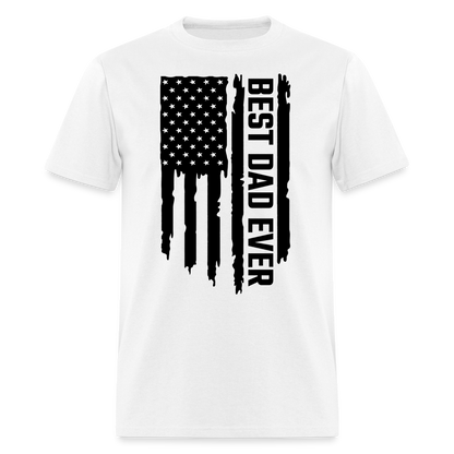Best Dat Ever T-Shirt with Flag Color: white