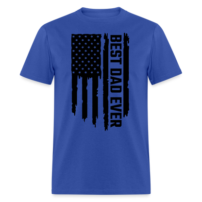 Best Dat Ever T-Shirt with Flag Color: royal blue