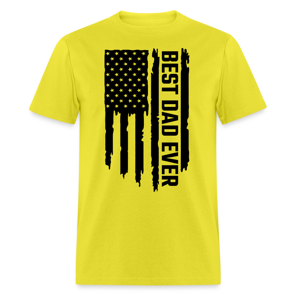Best Dat Ever T-Shirt with Flag Color: yellow