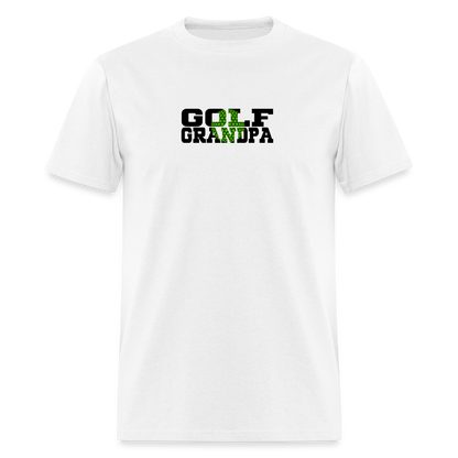 Golf Grandpa T-Shirt Color: white