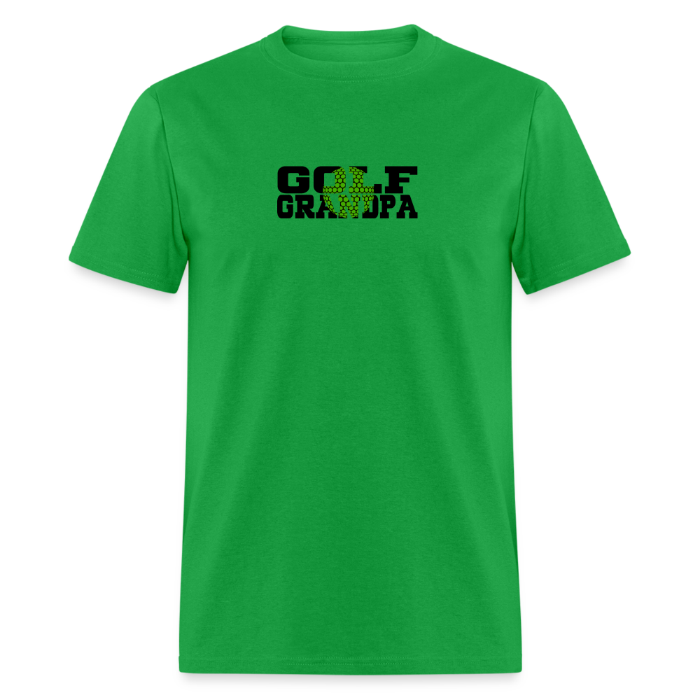 Golf Grandpa T-Shirt Color: bright green