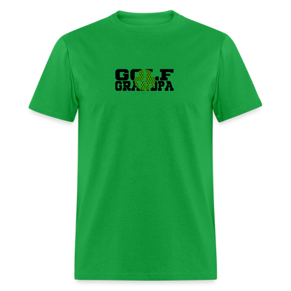 Golf Grandpa T-Shirt Color: bright green