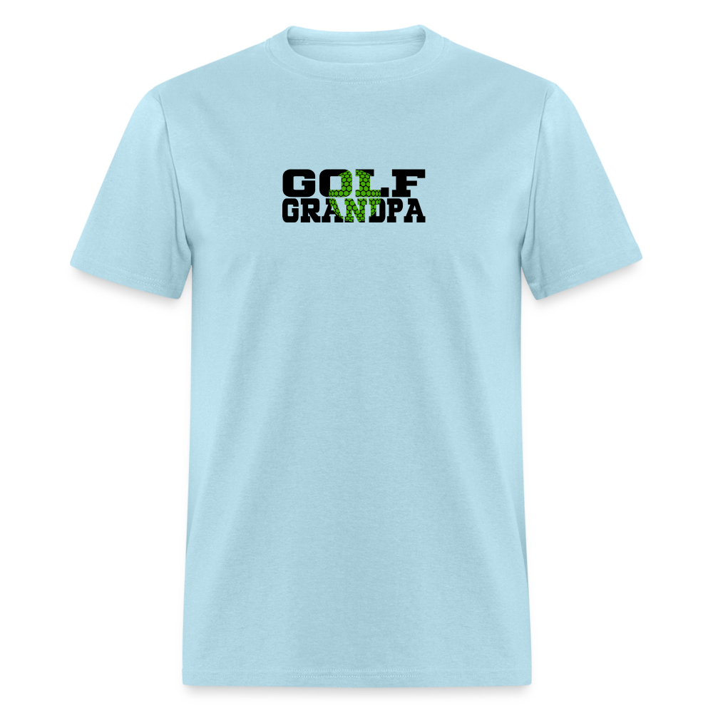 Golf Grandpa T-Shirt Color: powder blue