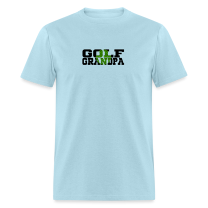 Golf Grandpa T-Shirt Color: powder blue