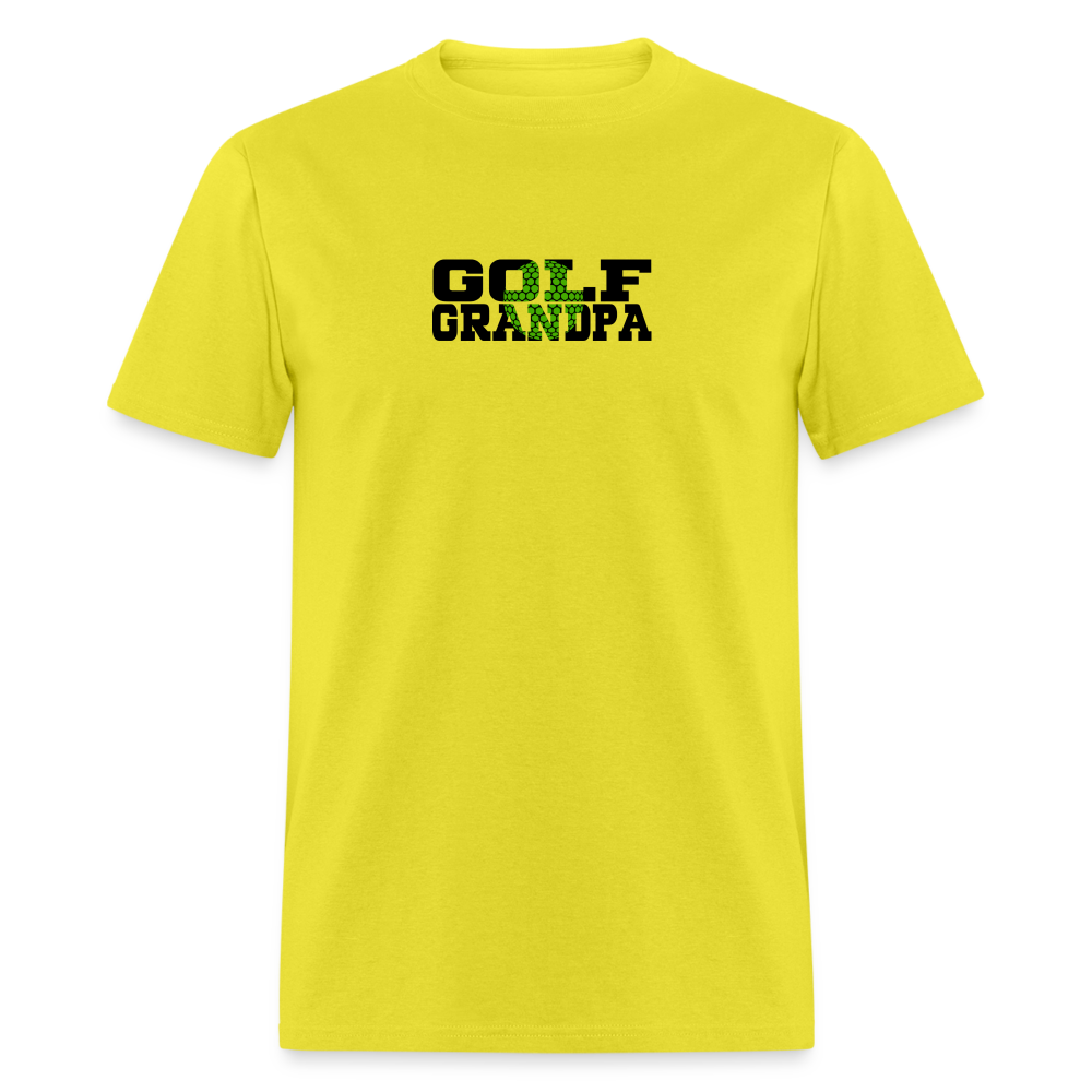 Golf Grandpa T-Shirt Color: yellow