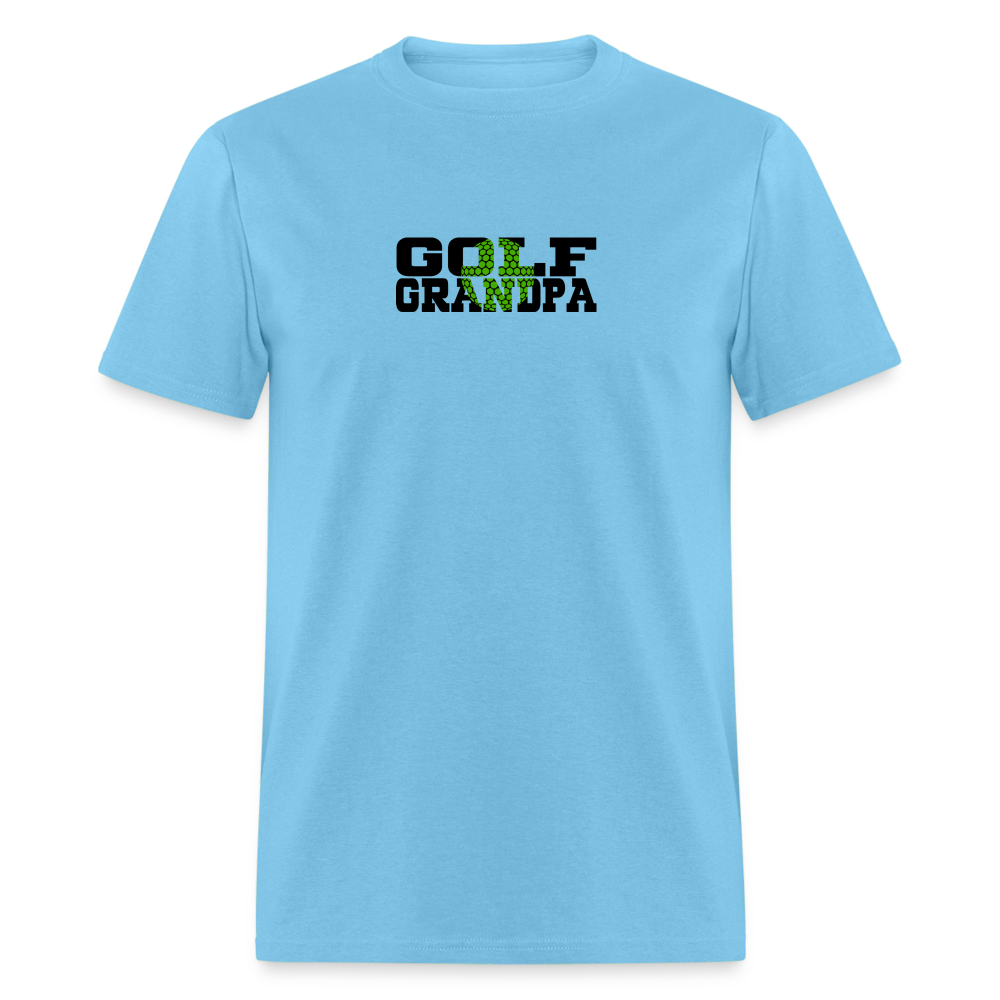 Golf Grandpa T-Shirt Color: aquatic blue