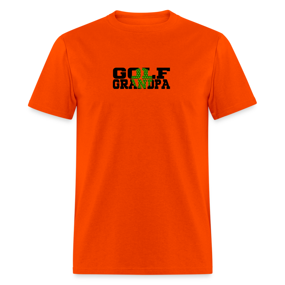 Golf Grandpa T-Shirt Color: orange