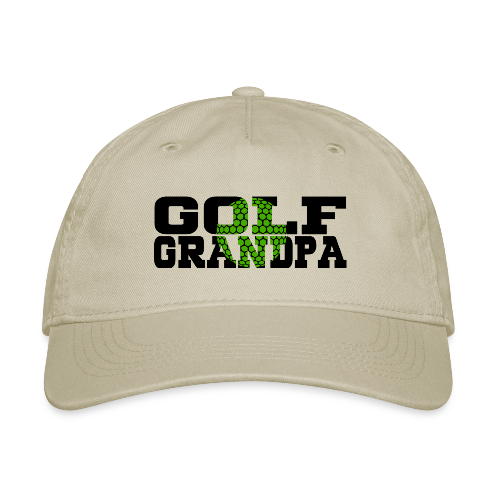 Golf Grandpa Baseball Cap Color: khaki