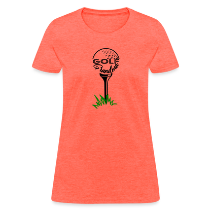 Golf Grandma T-Shirt Color: heather coral