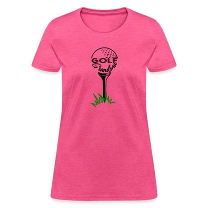 Golf Grandma T-Shirt Color: heather pink