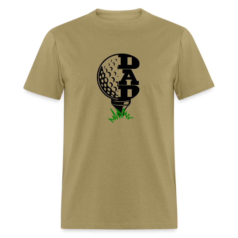 Golf Dad T-Shirt Color: khaki