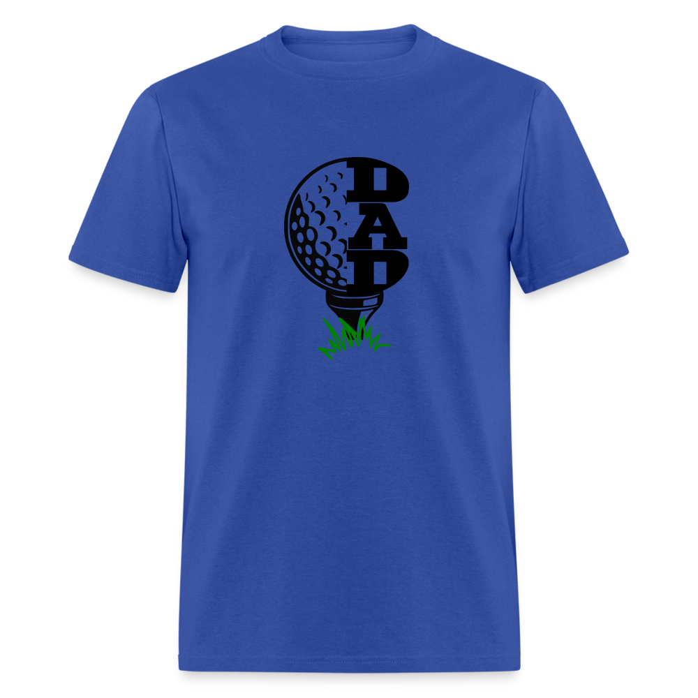 Golf Dad T-Shirt Color: royal blue