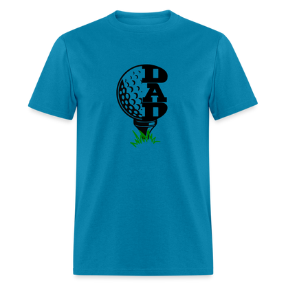 Golf Dad T-Shirt Color: turquoise