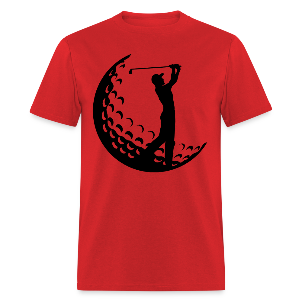 Golf Logo T-Shirt Color: red