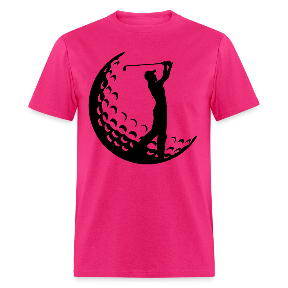 Golf Logo T-Shirt Color: fuchsia