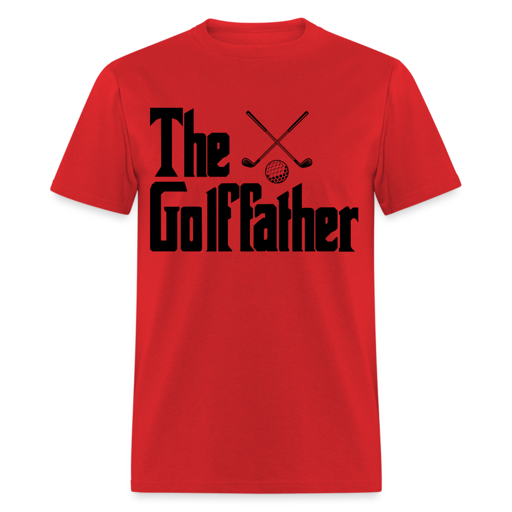 The GolfFather T-Shirt Color: red