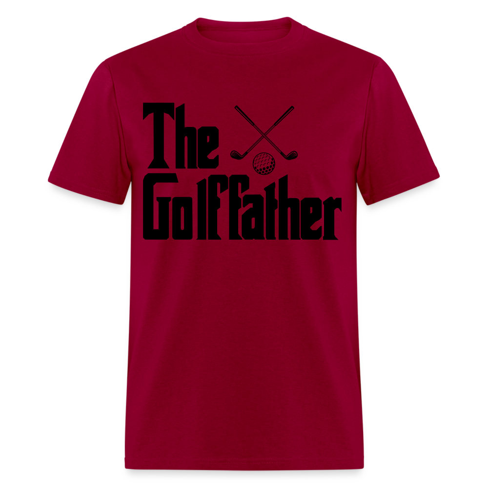 The GolfFather T-Shirt Color: dark red