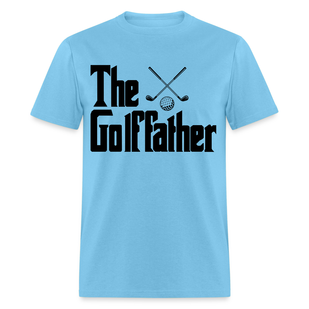 The GolfFather T-Shirt Color: aquatic blue